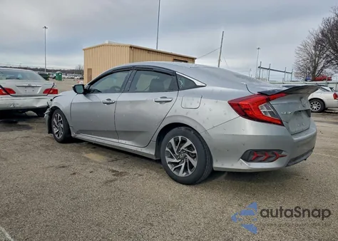 2016 Honda Civic Ex из США, поврежденный, VIN 2HGFC2F77GH514727